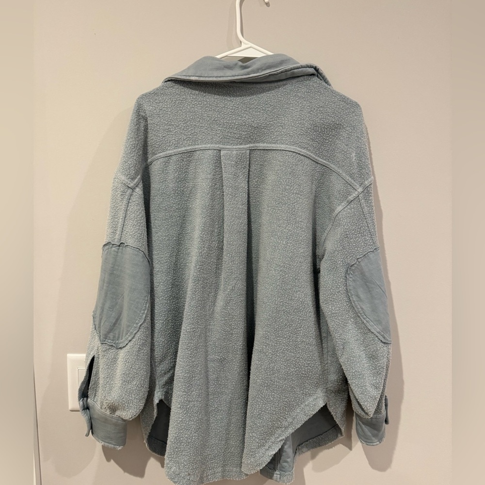 Free People Button Down Shacket - image 3